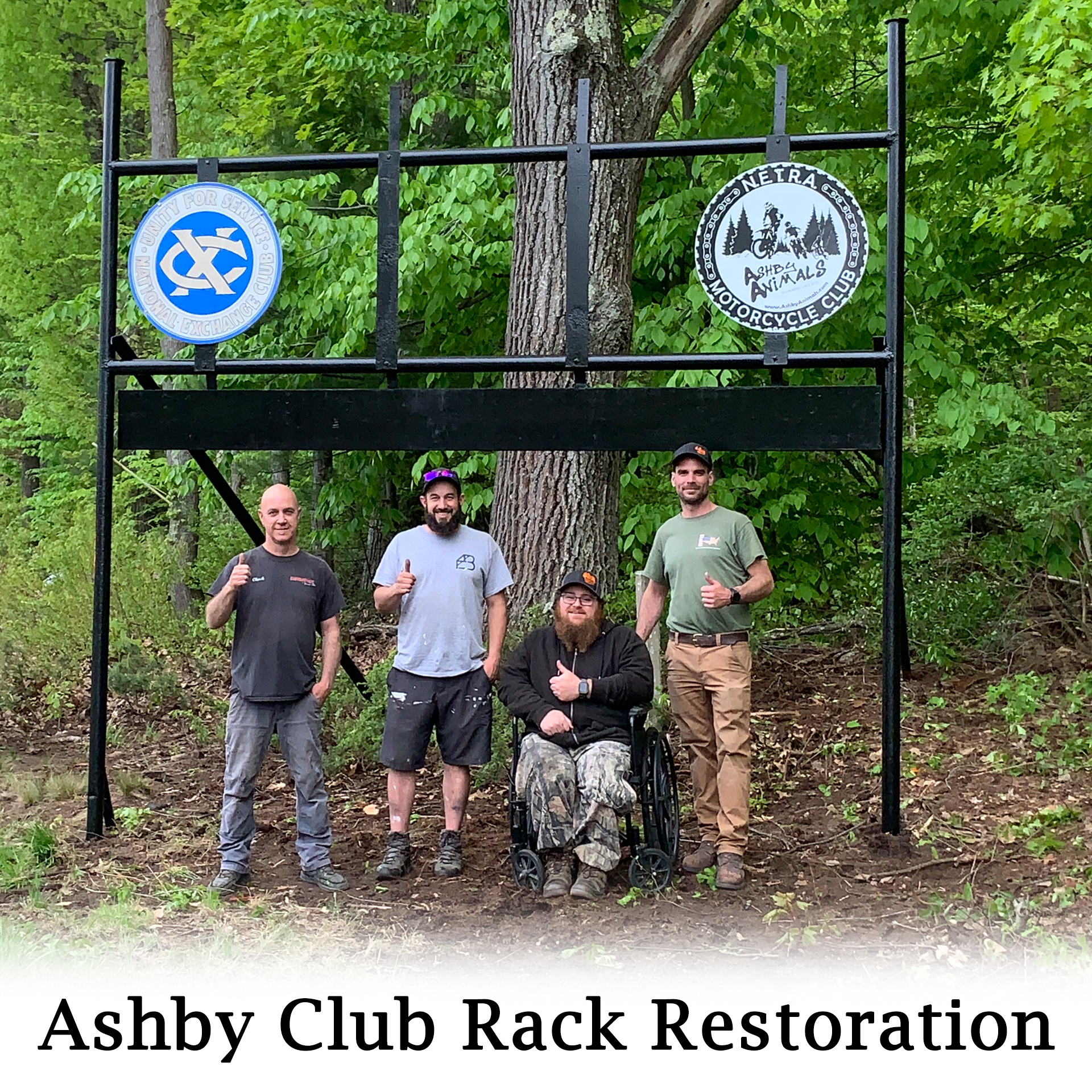 Ashby Club Rack Restoration